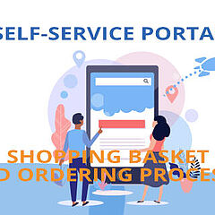 EcholoN Self-Service-Portal-Software - Warenkorb und Bestellprozesse