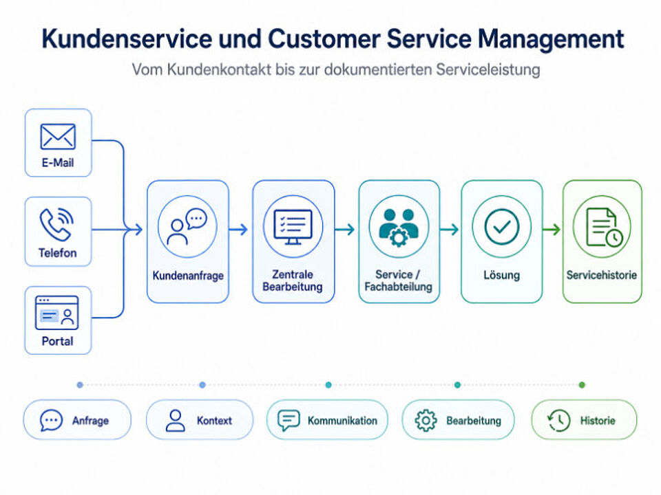 EcholoN - Customer Service Management vom Kundenkontakt über die Bearbeitung bis zur dokumentierten Lösung