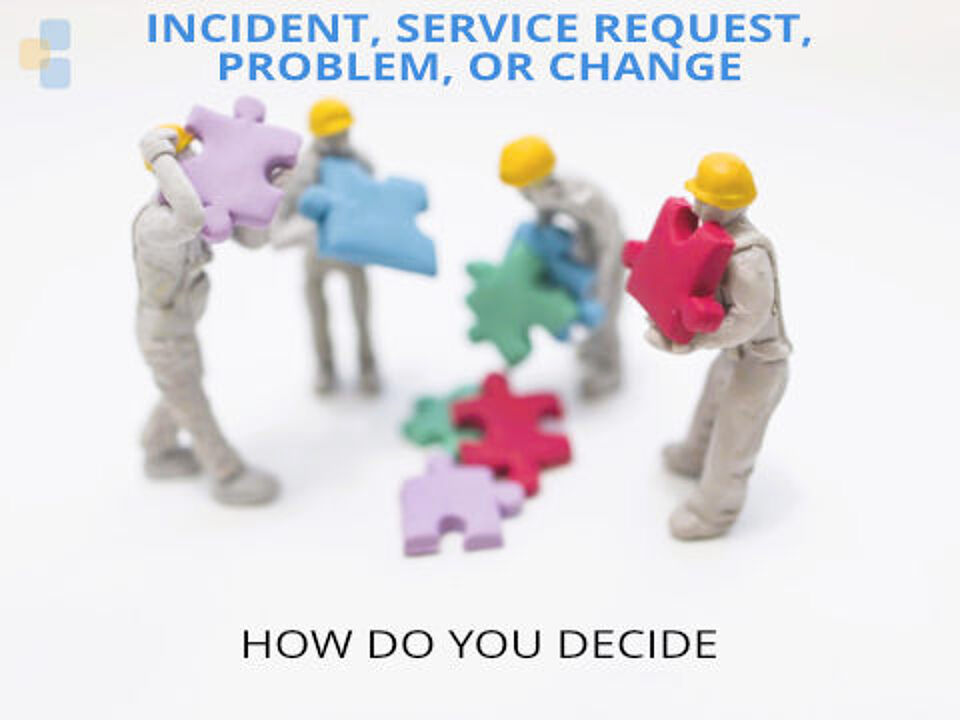 EcholoN - Blog - SPoC im IT Service Management: Incident, Service Request, Problem oder Change?