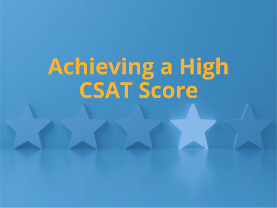 EcholoN Blog - What is a good CSAT score?