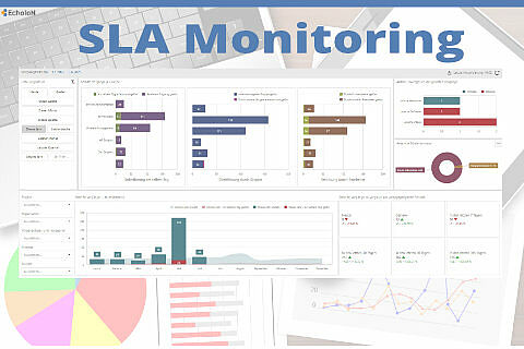 What is SLA monitoring for business services?
