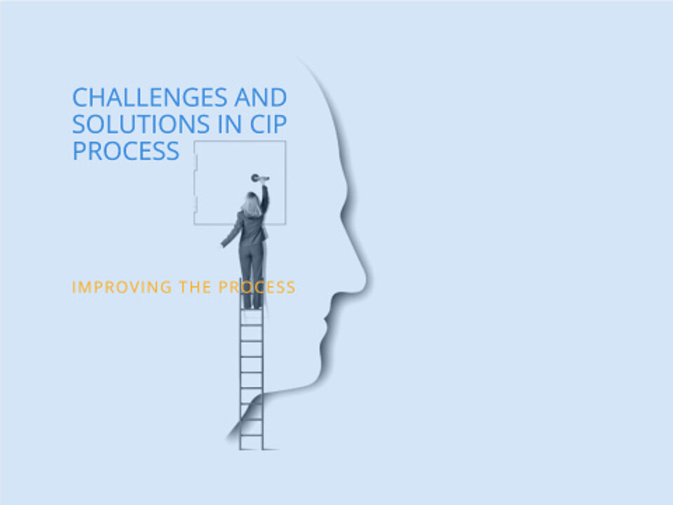 EcholoN Blog CIP - Challenges and solutions in the CIP process