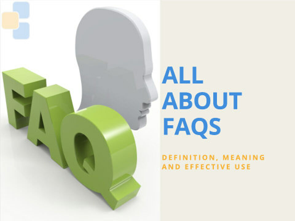 EcholoN Blog FAQ - FAQ: What is a FAQ? Definition, meaning and effective use