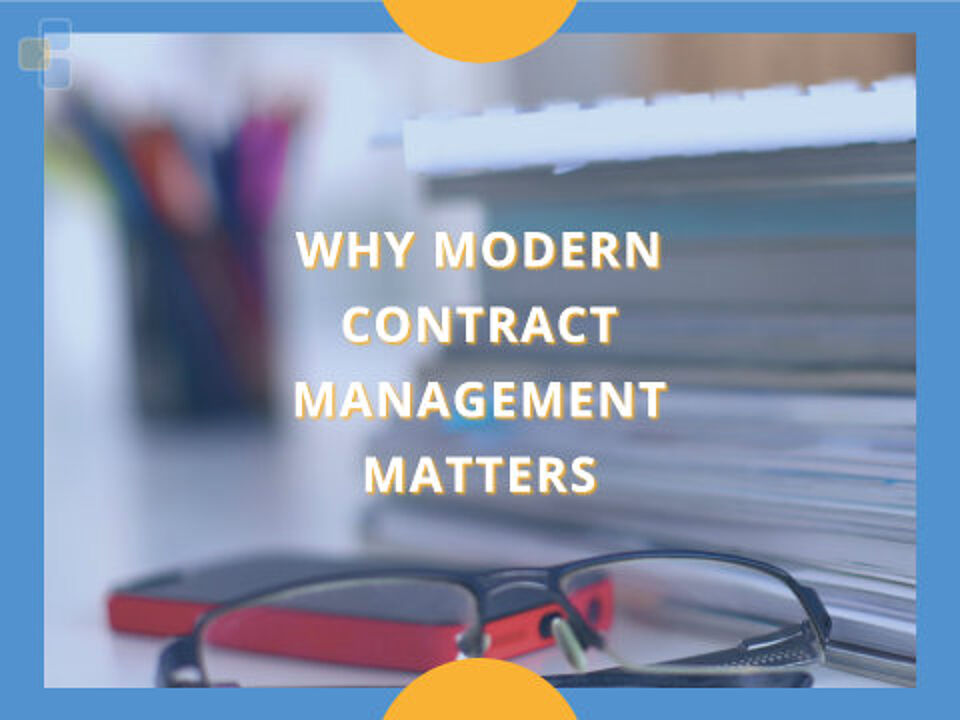EcholoN CLM Blog -  Vertragsmanagement Software - Warum modernes Vertragsmanagement heute unternehmenskritisch ist