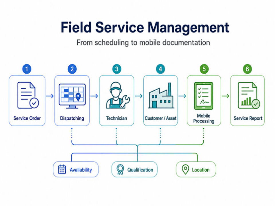EcholoN - Field Service Management, from scheduling to mobile documentation of the service call