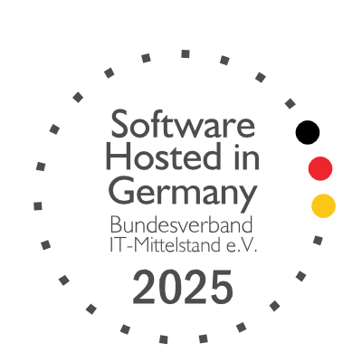 Zertifikat BITMi EcholoN Software hosted in germany