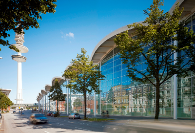 Hamburg Messe und Congress - HMC - Exhibition halls - TV tower