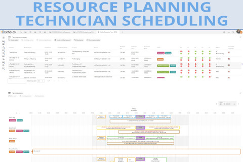 Disposition & Einsatzplanung - Techniker effizient und gezielt steuern