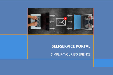 What is a self-service portal?