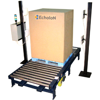 RFID reader gate conveyor system Klassisches RFID-Tracking - stationäre Lesegeräte für den Wareneingang via Fördersystem